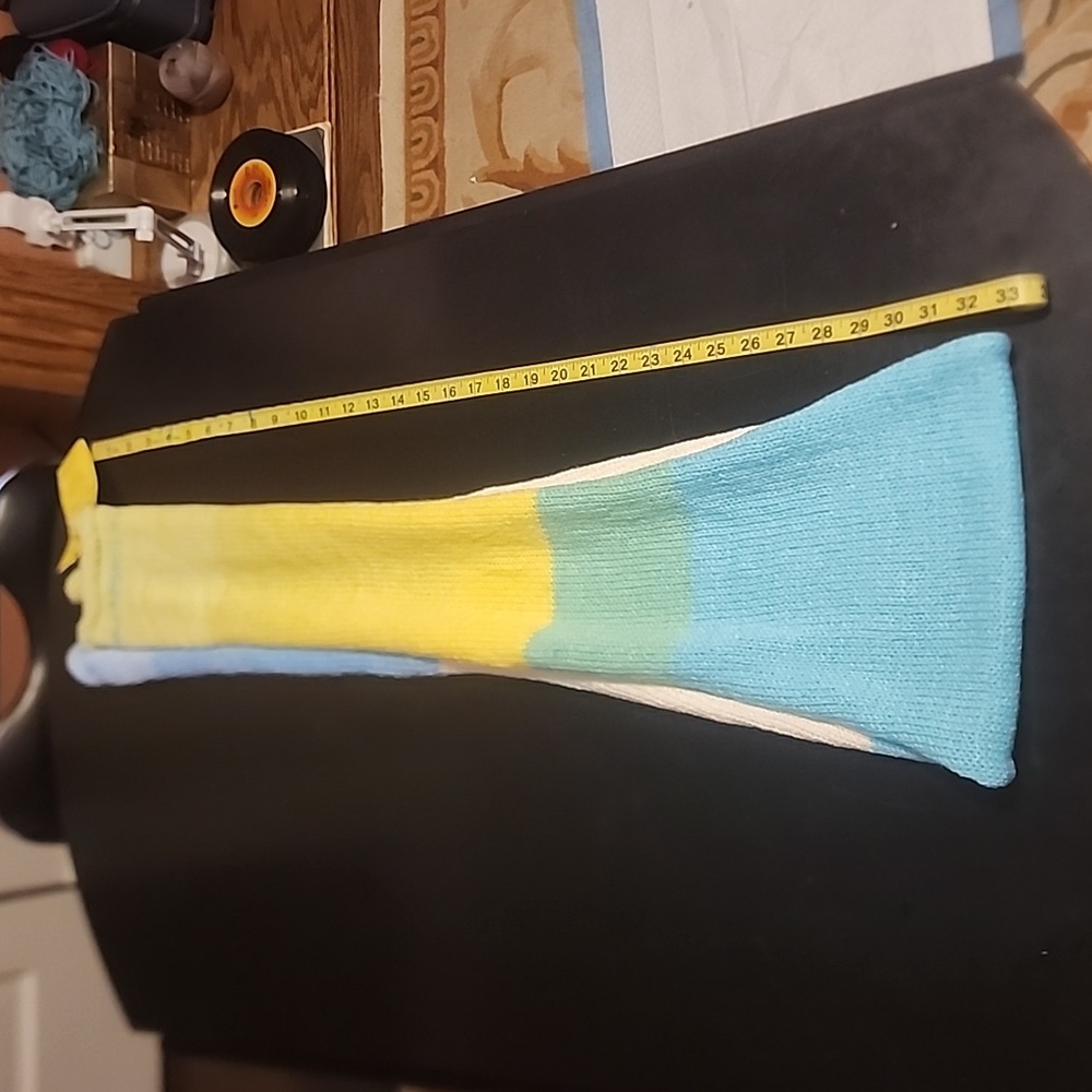 Lions Brand Hand Knitted Scarf